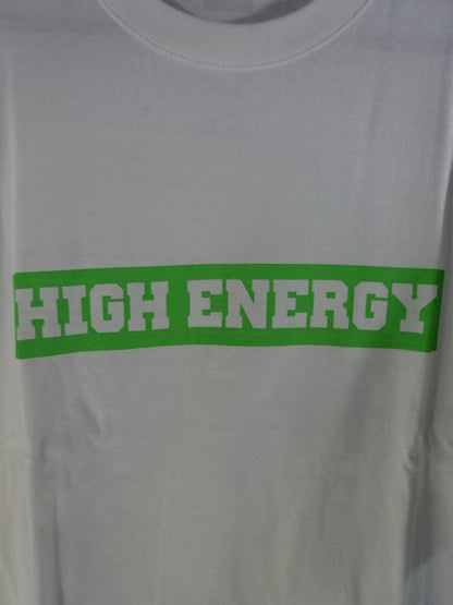 棚橋弘至「HIGH ENERGY」Tシャツ(2024・ホワイト)
