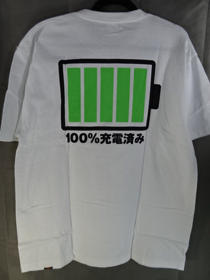 棚橋弘至「HIGH ENERGY」Tシャツ(2024・ホワイト)