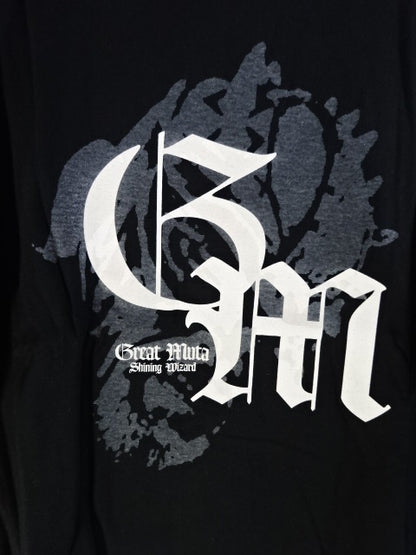 グレート・ムタ「GM」Tシャツ②(ブラック)