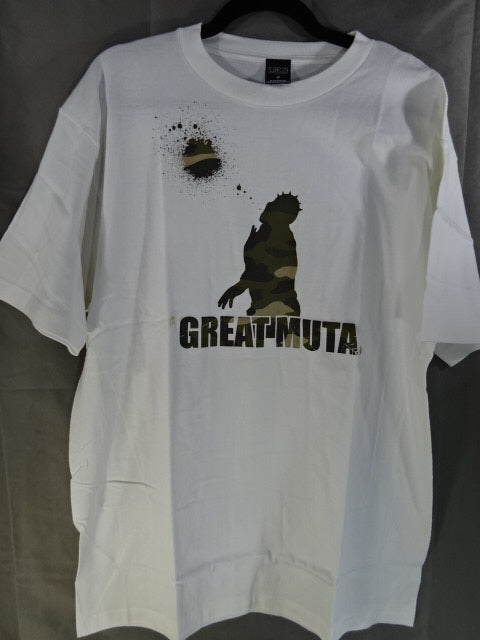 グレート・ムタ「GREAT MUTA」Tシャツ①(ホワイト)