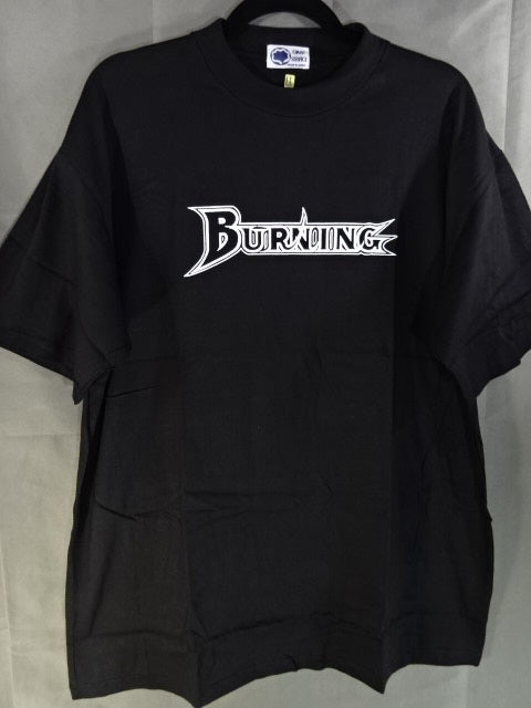 BURNING ロゴ Tシャツ①(ブラック)
