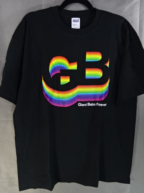 ★週プロ当選品★ ジャイアント馬場「GIANT BABA forever」Tシャツ①(ブラック)