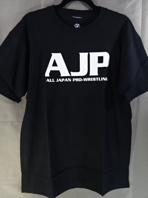 全日本プロレス ロゴ Tシャツ④(ブラック)