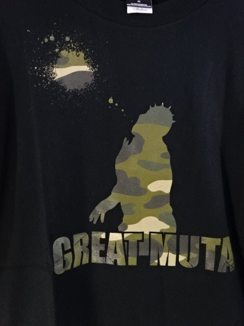 グレート・ムタ「GREAT MUTA」Tシャツ②(ブラック)