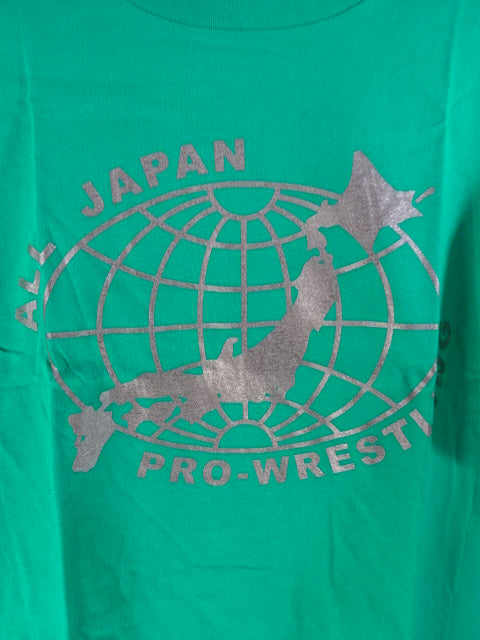 全日本プロレス ロゴ Tシャツ⑤(ブラック)