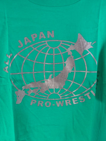 全日本プロレス ロゴ Tシャツ⑤(ブラック)