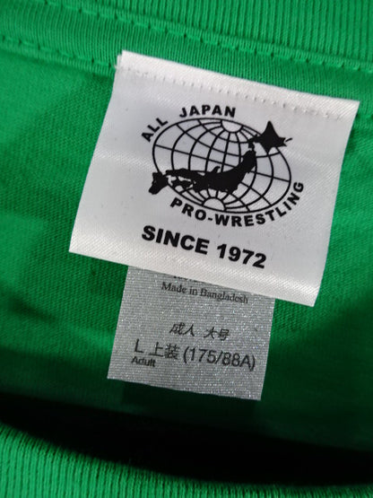 全日本プロレス ロゴ Tシャツ⑤(ブラック)