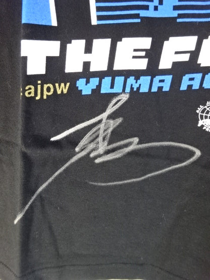 【直筆サイン入り】青柳優馬×CONVICT コラボTシャツ①(ブラック)