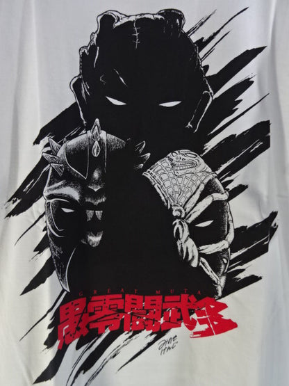 グレート・ムタ×みのもけんじ「愚零闘武多」コラボTシャツ