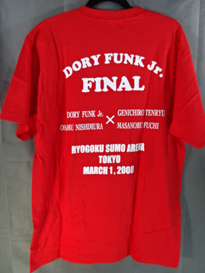 【直筆サイン入り】ドリー・ファンク・ジュニア「DORY FUNK Jr. FINAL」Tシャツ