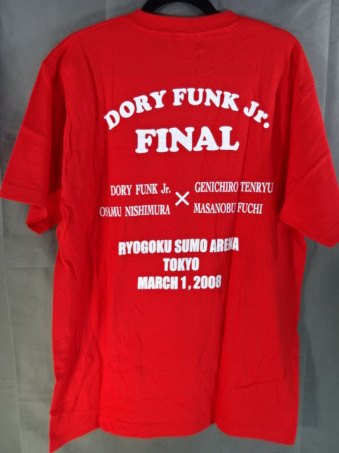 【直筆サイン入り】ドリー・ファンク・ジュニア「DORY FUNK Jr. FINAL」Tシャツ