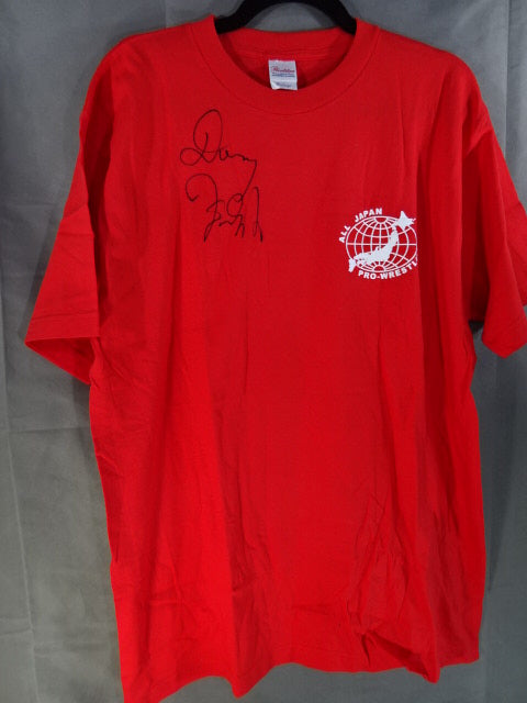 【直筆サイン入り】ドリー・ファンク・ジュニア「DORY FUNK Jr. FINAL」Tシャツ