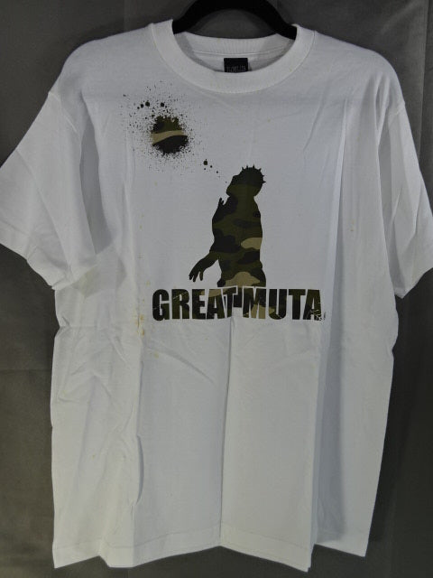 グレート・ムタ「GREAT MUTA」Tシャツ①(ホワイト)