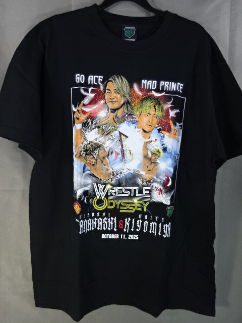 棚橋弘至＆清宮海斗 タッグ記念ビジュアルTシャツ