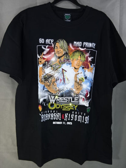 棚橋弘至＆清宮海斗 タッグ記念ビジュアルTシャツ