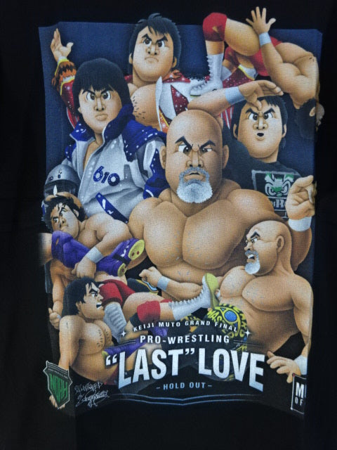 武藤敬司 イラスト Tシャツ