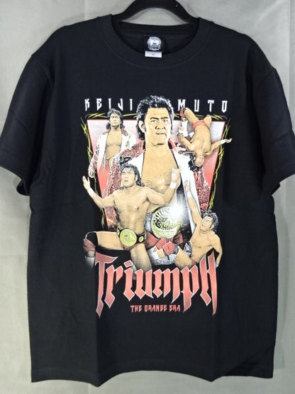 武藤敬司「TRIUMPH OREANGE ERA」Tシャツ