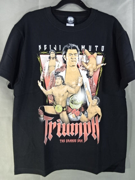 武藤敬司「TRIUMPH OREANGE ERA」Tシャツ