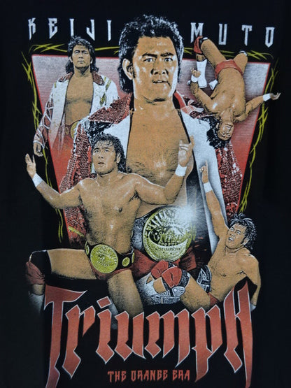 武藤敬司「TRIUMPH OREANGE ERA」Tシャツ