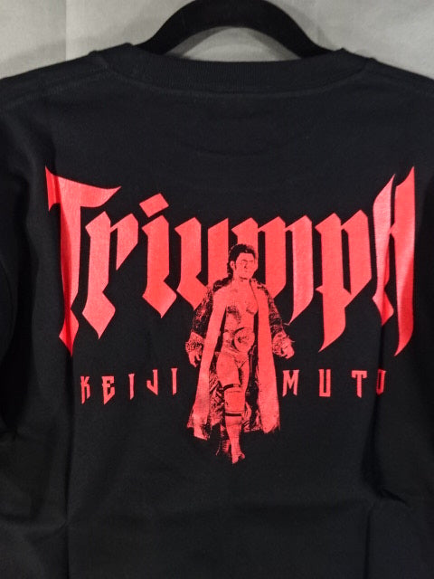 武藤敬司「TRIUMPH OREANGE ERA」Tシャツ