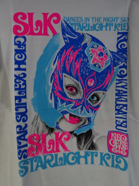 スターライト・キッド×MOBSTYLE コラボTシャツ①(ホワイト) – 闘道館