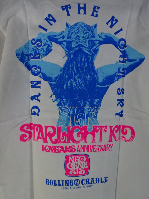 スターライト・キッド×MOBSTYLE コラボTシャツ①(ホワイト) – 闘道館