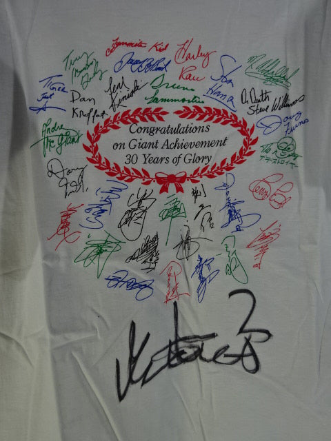 ジャイアント馬場 直筆サイン入り】1992年4月19日 ファン感謝デー感謝