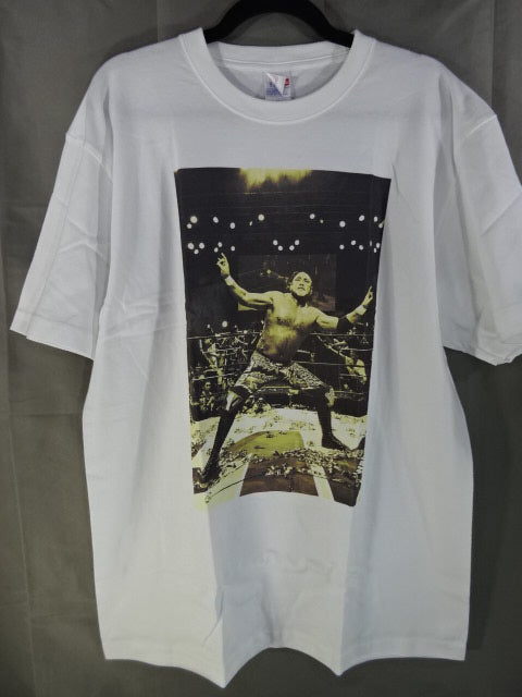 武藤敬司 ピクチャーTシャツ①(ホワイト)