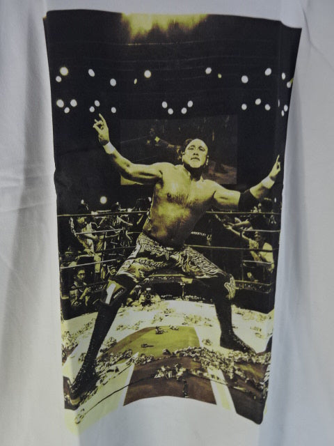 武藤敬司 ピクチャーTシャツ①(ホワイト)