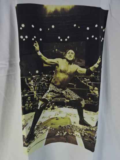 武藤敬司 ピクチャーTシャツ①(ホワイト)