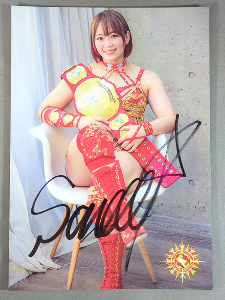 Sareee 直筆サイン入り ポートレート(E-4)