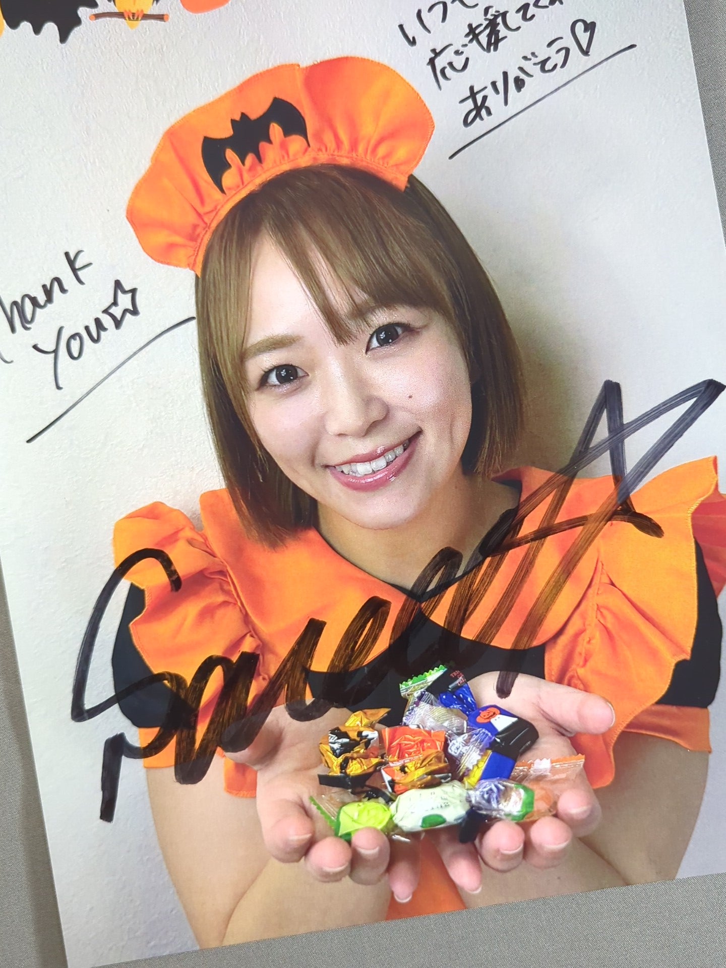 Sareee 直筆サイン入り ポートレート(F-1) – 闘道館