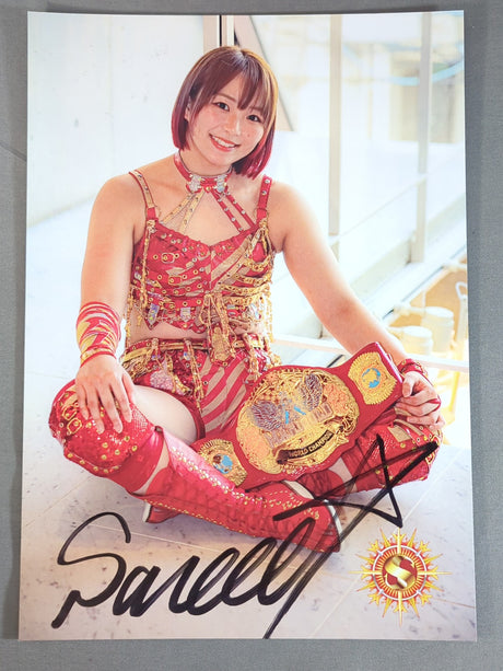 Sareee 直筆サイン入り ポートレート(F-6)