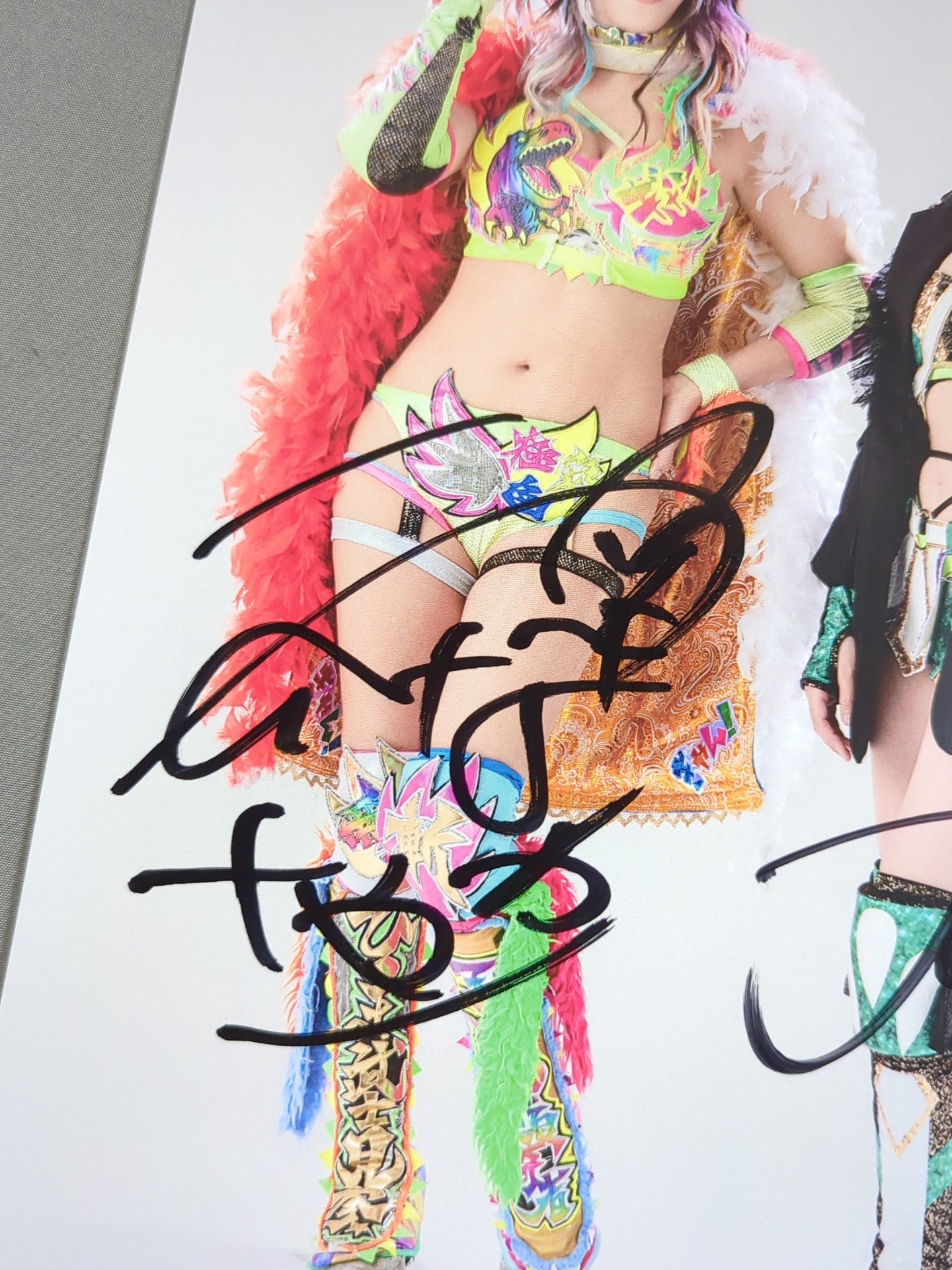 ウナギ・サヤカ&本間多恵 直筆Wサイン入り ポートレート② – 闘道館