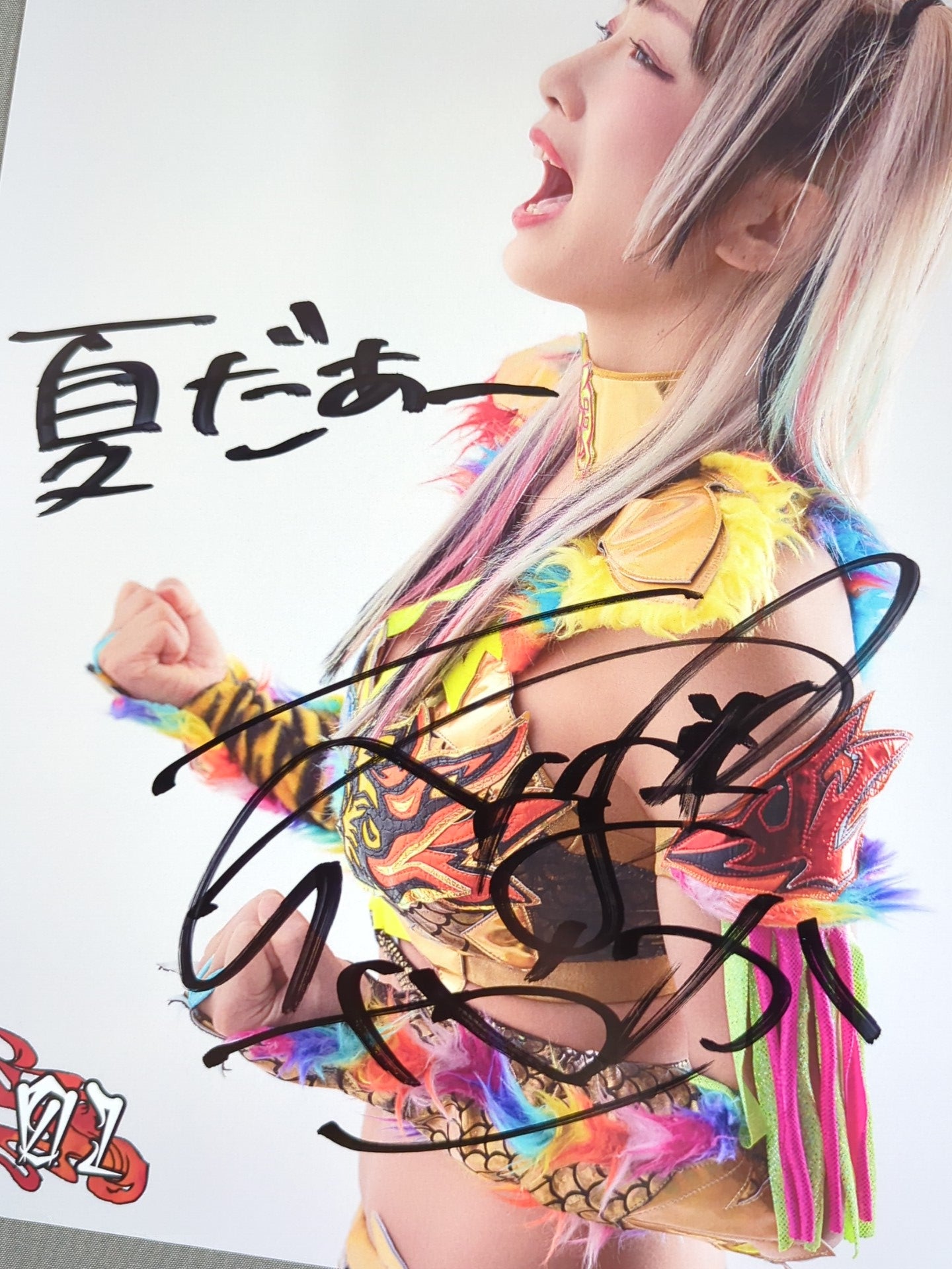 ウナギ・サヤカ 直筆サイン入りポートレート(C-1) – 闘道館