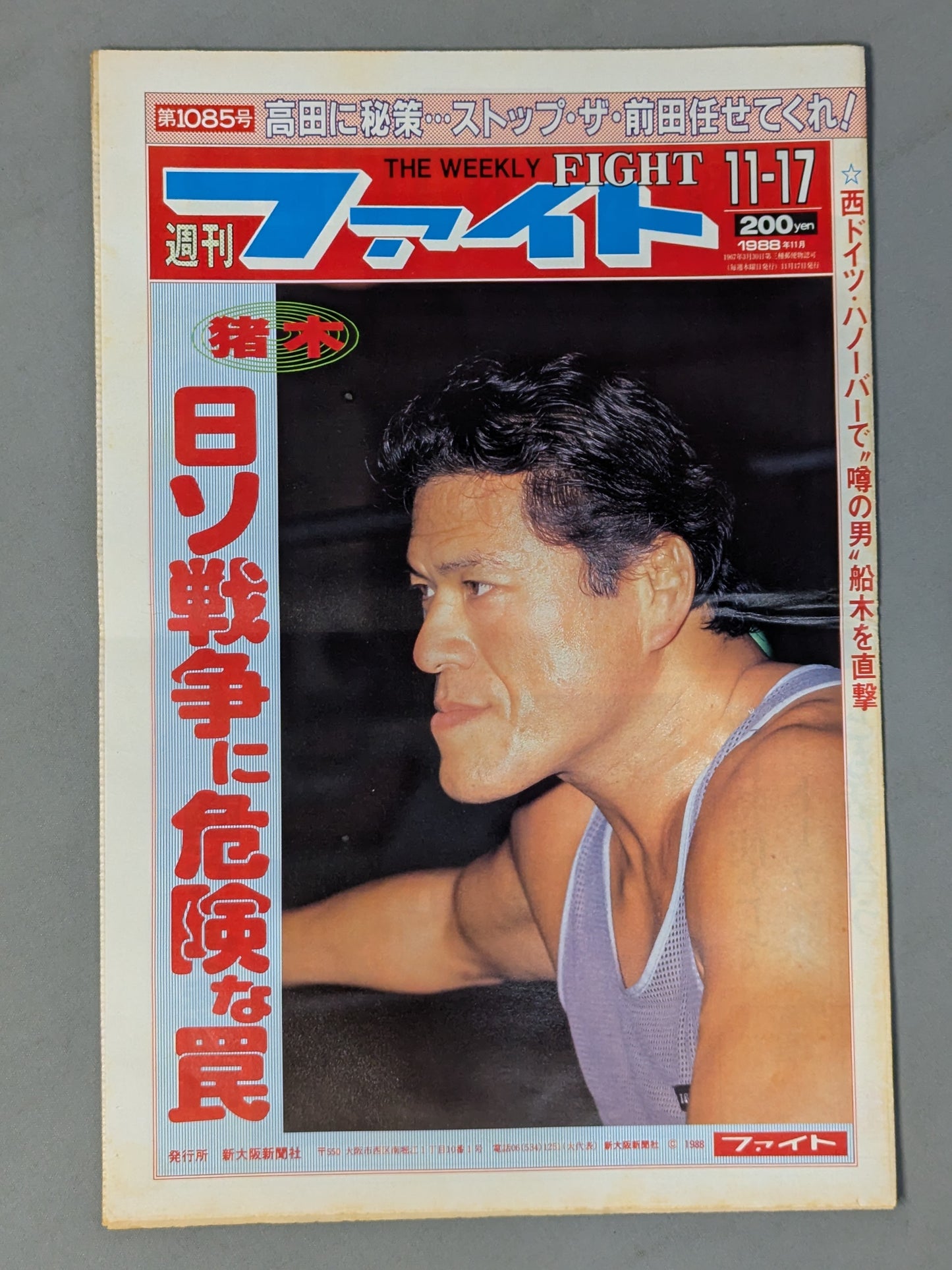 週刊ファイト1085