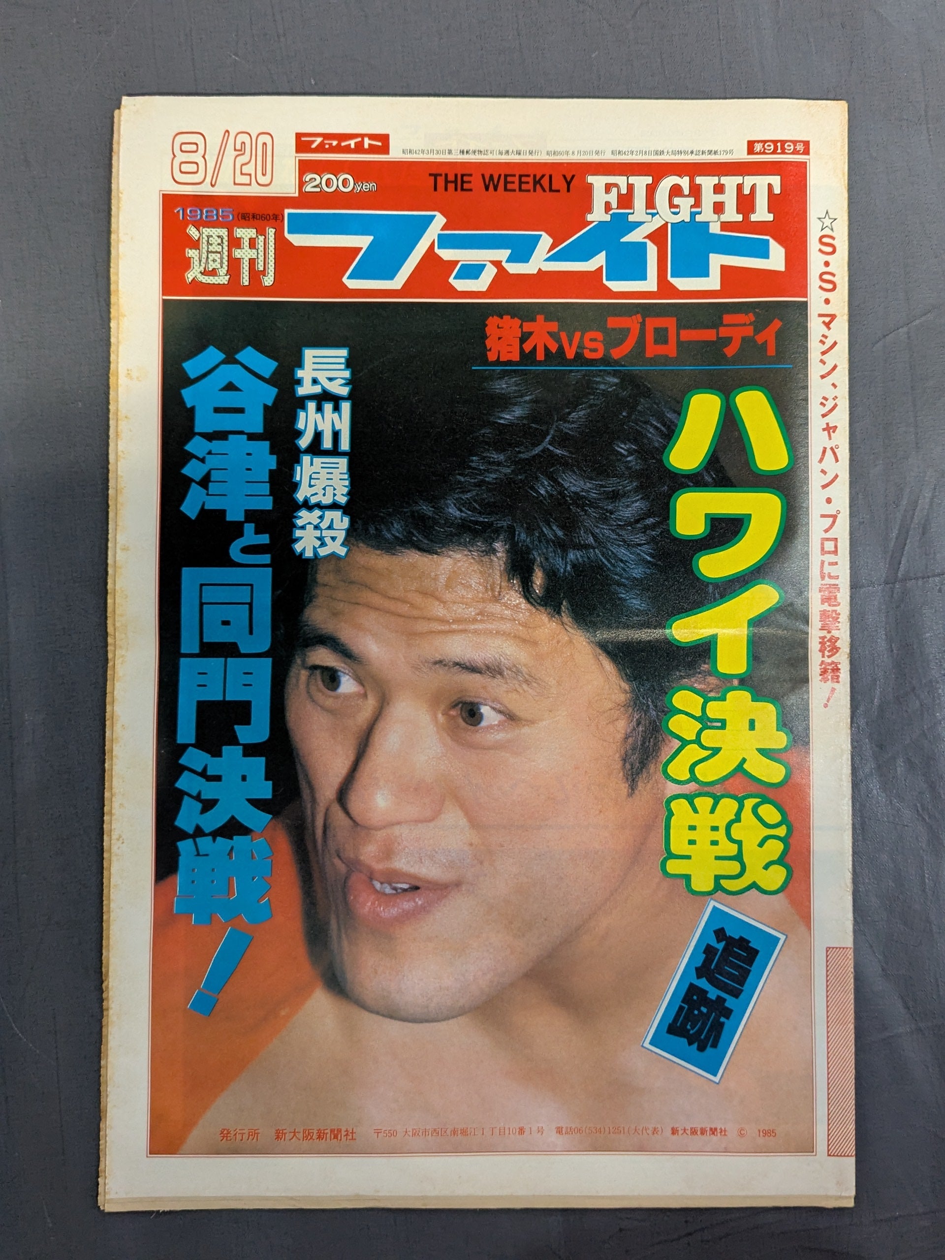 週刊ファイト919 – 闘道館