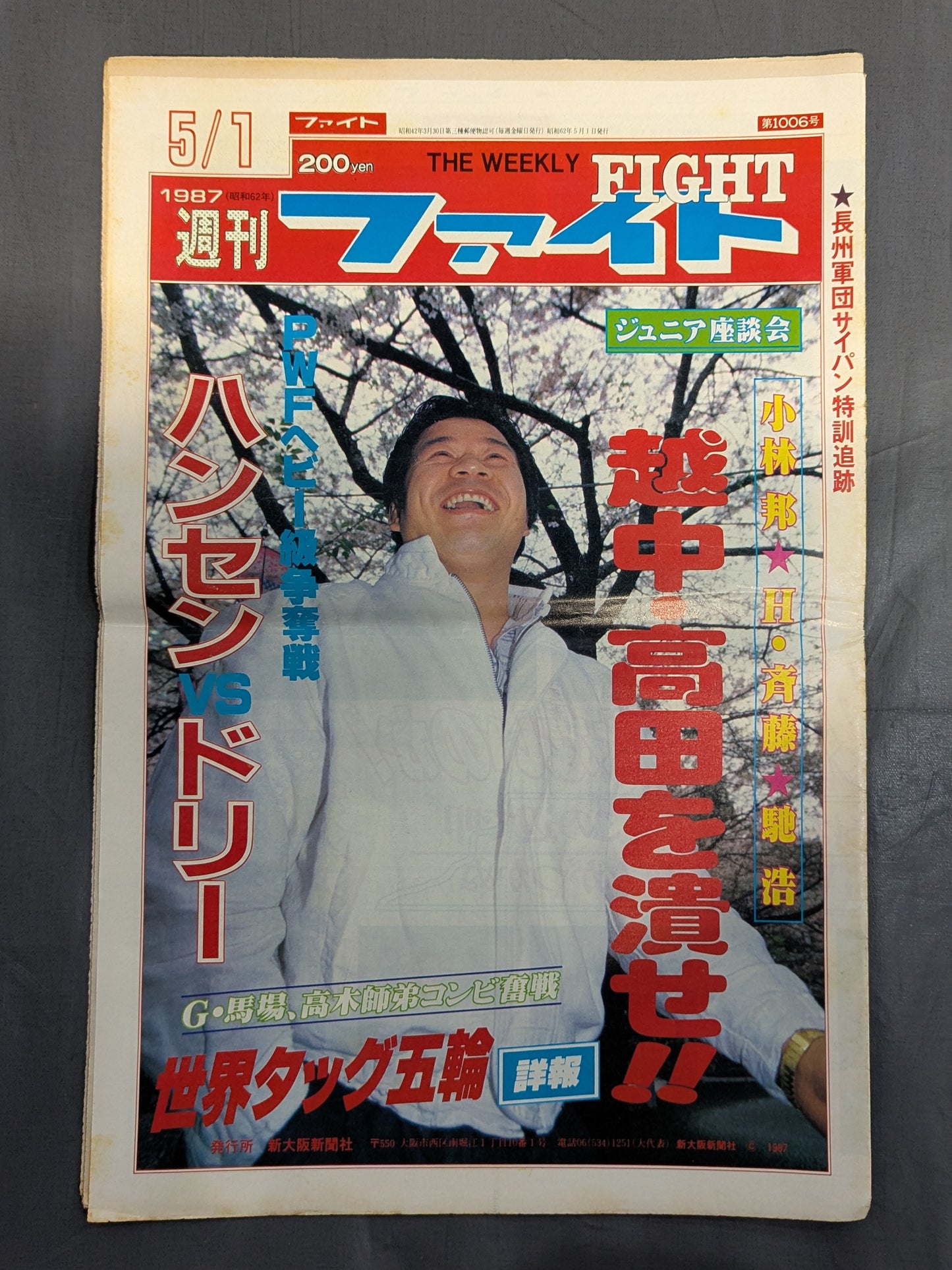 週刊ファイト1006