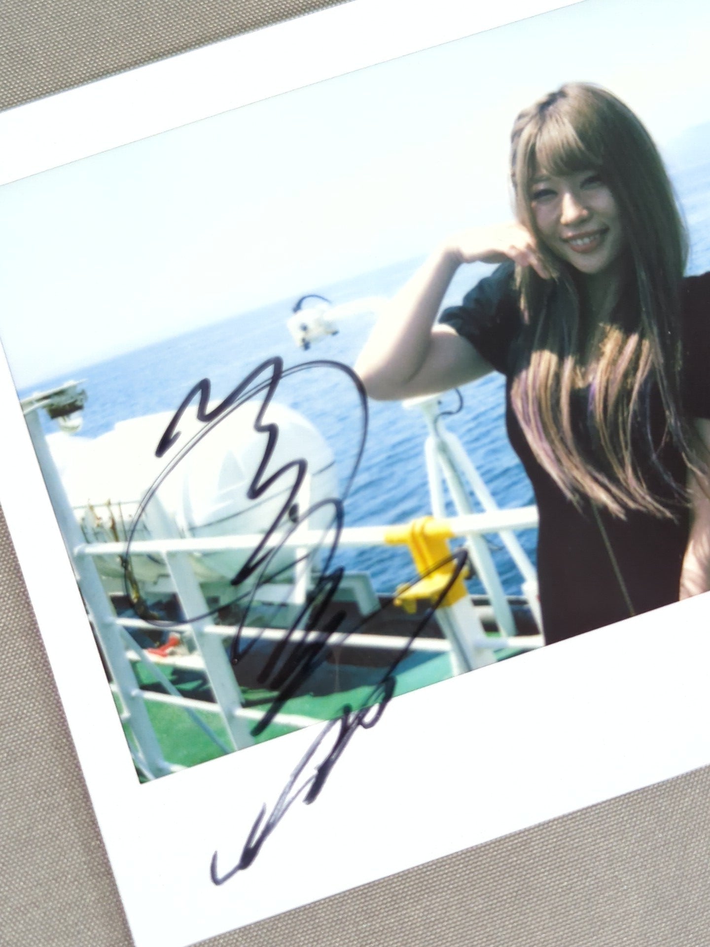 中野たむ 直筆サイン入り チェキ(U-6) – 闘道館