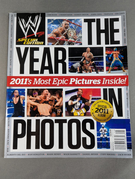 WWE THE YEAR IN PHOTOS 2011