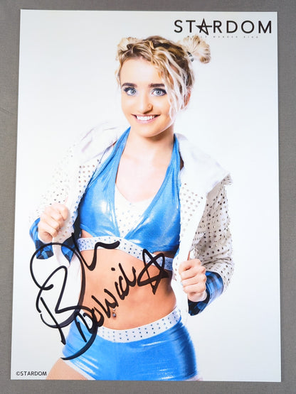 Zaiya Brookside hand signed autograph  stardom Pro-Photo (A-1)