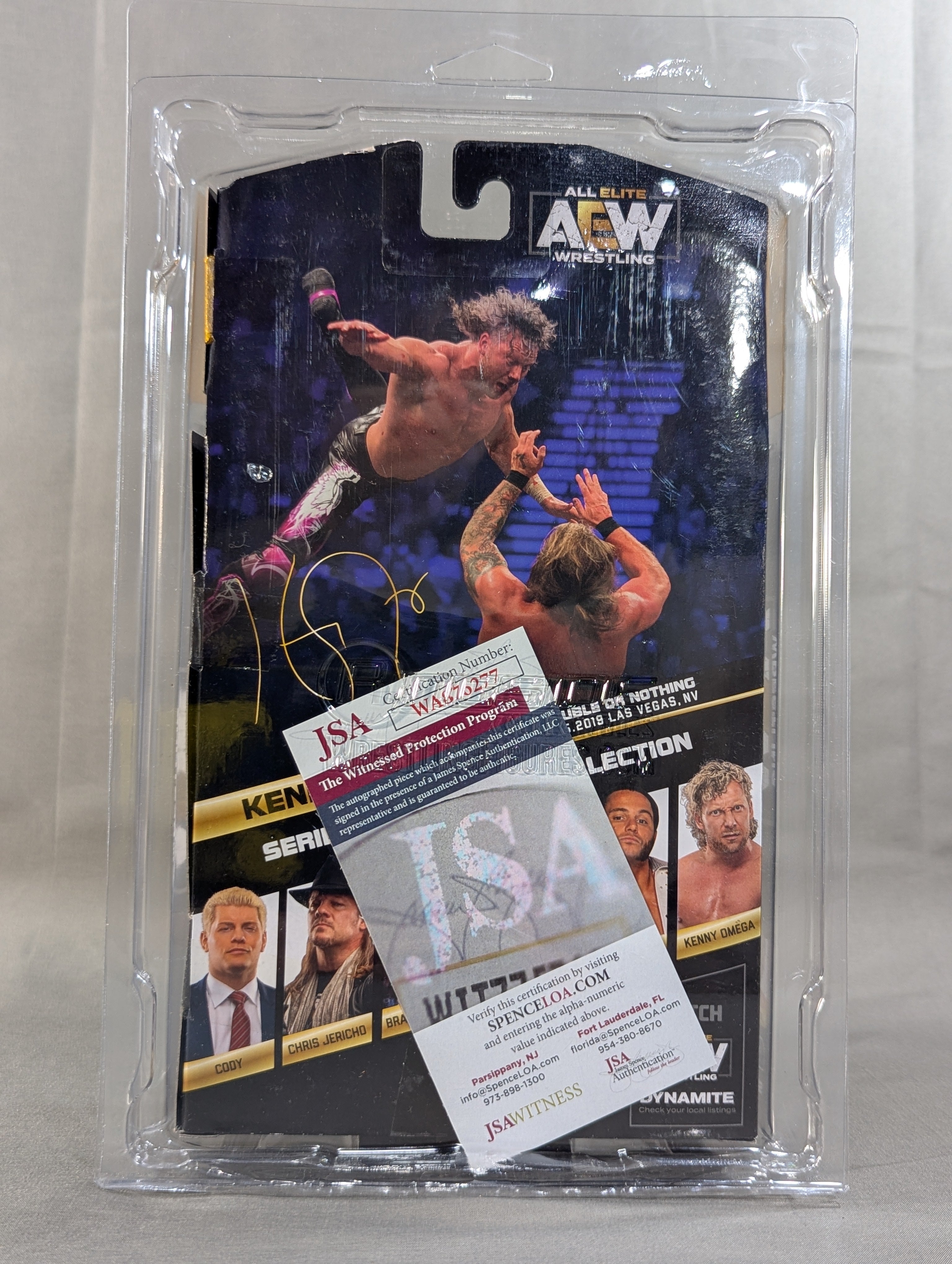 ☆JSA証明 直筆サイン入り☆ ケニー・オメガ – 闘道館