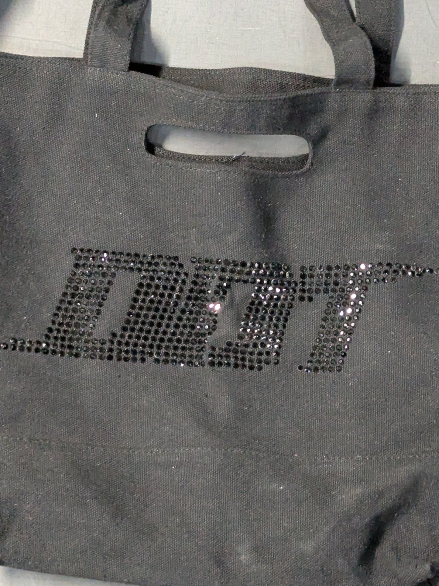 DDT Logo with Rhinestone Tote Bag