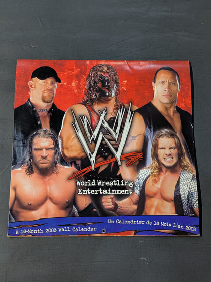 WWE 2003 カレンダー