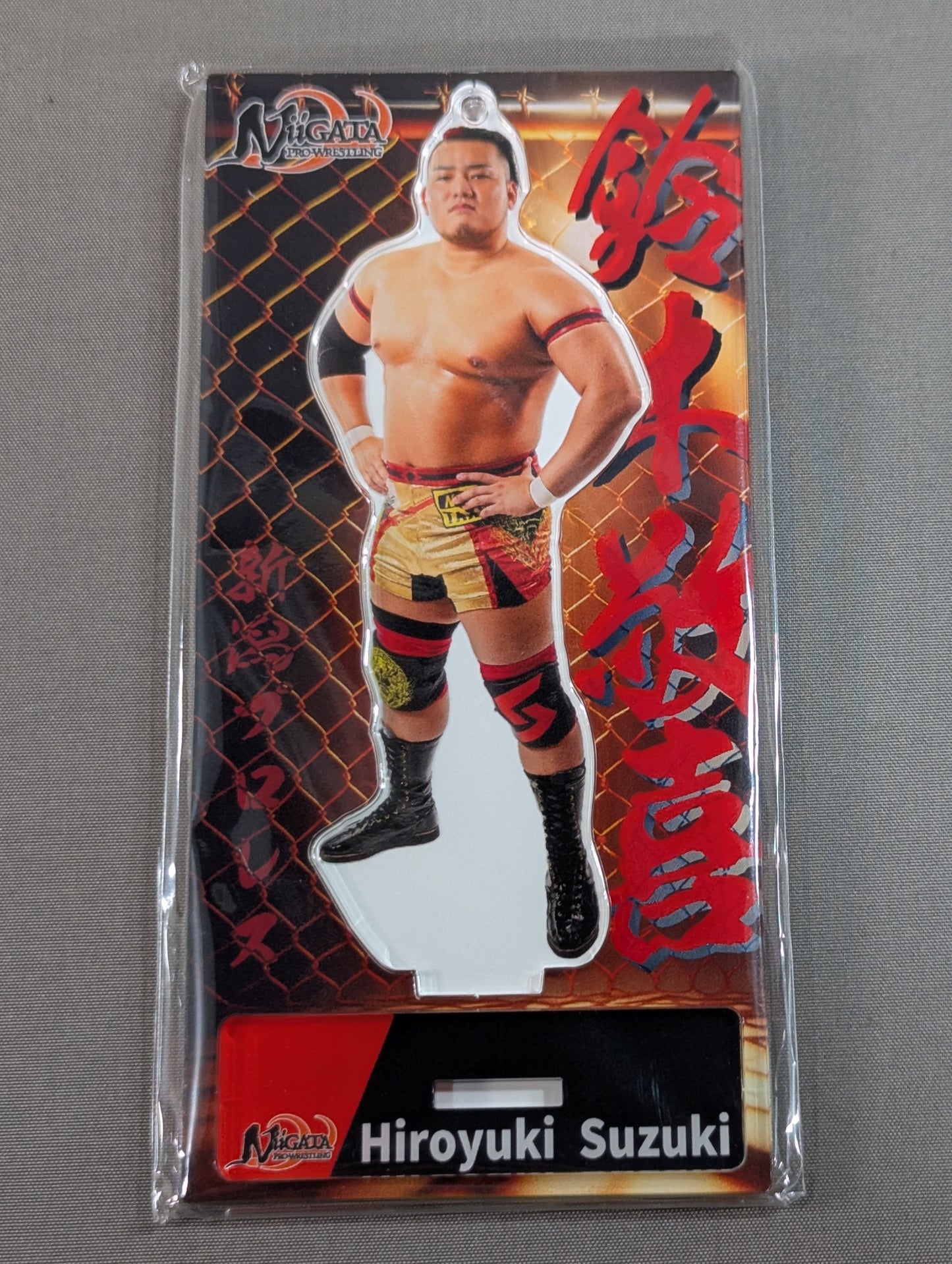 Niigata Pro Wrestling  Keiki Suzuki Acrylic Stand