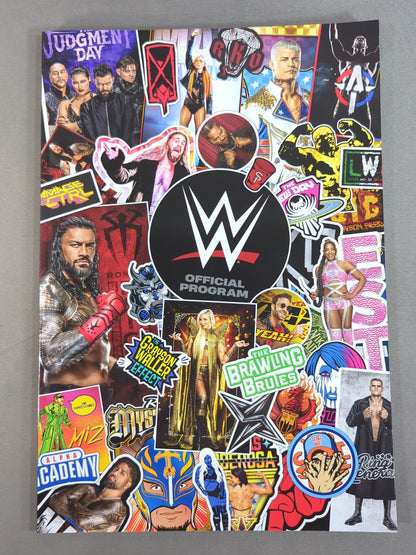 WWE OFFICIAL PROGRAM 2024