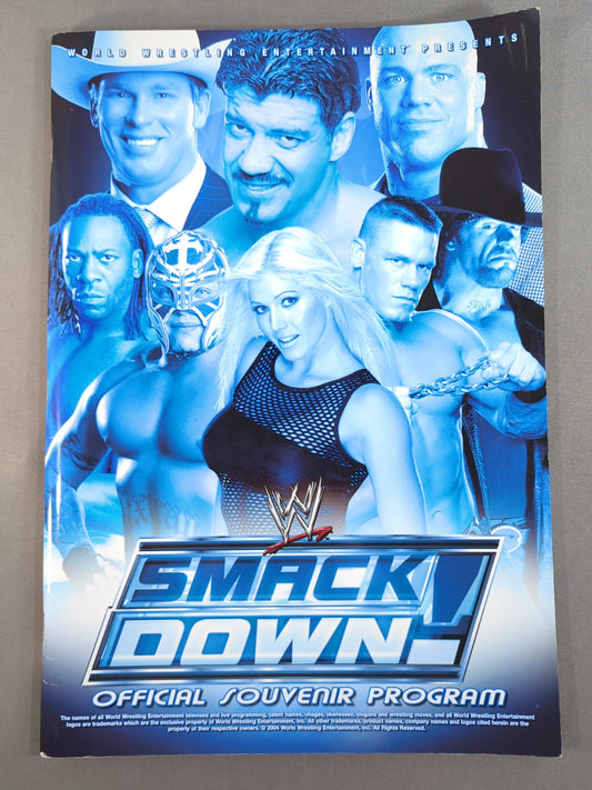 WWE OFFICIAL SOUVENIR PROGRAM 2004