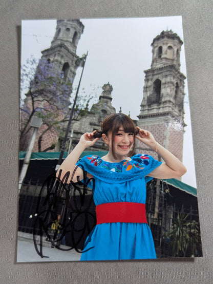 【hand signed autograph photo Tsukushi Official Photo Book "briza Primaveral ~Harukaze~"