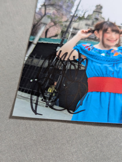 【hand signed autograph photo Tsukushi Official Photo Book "briza Primaveral ~Harukaze~"