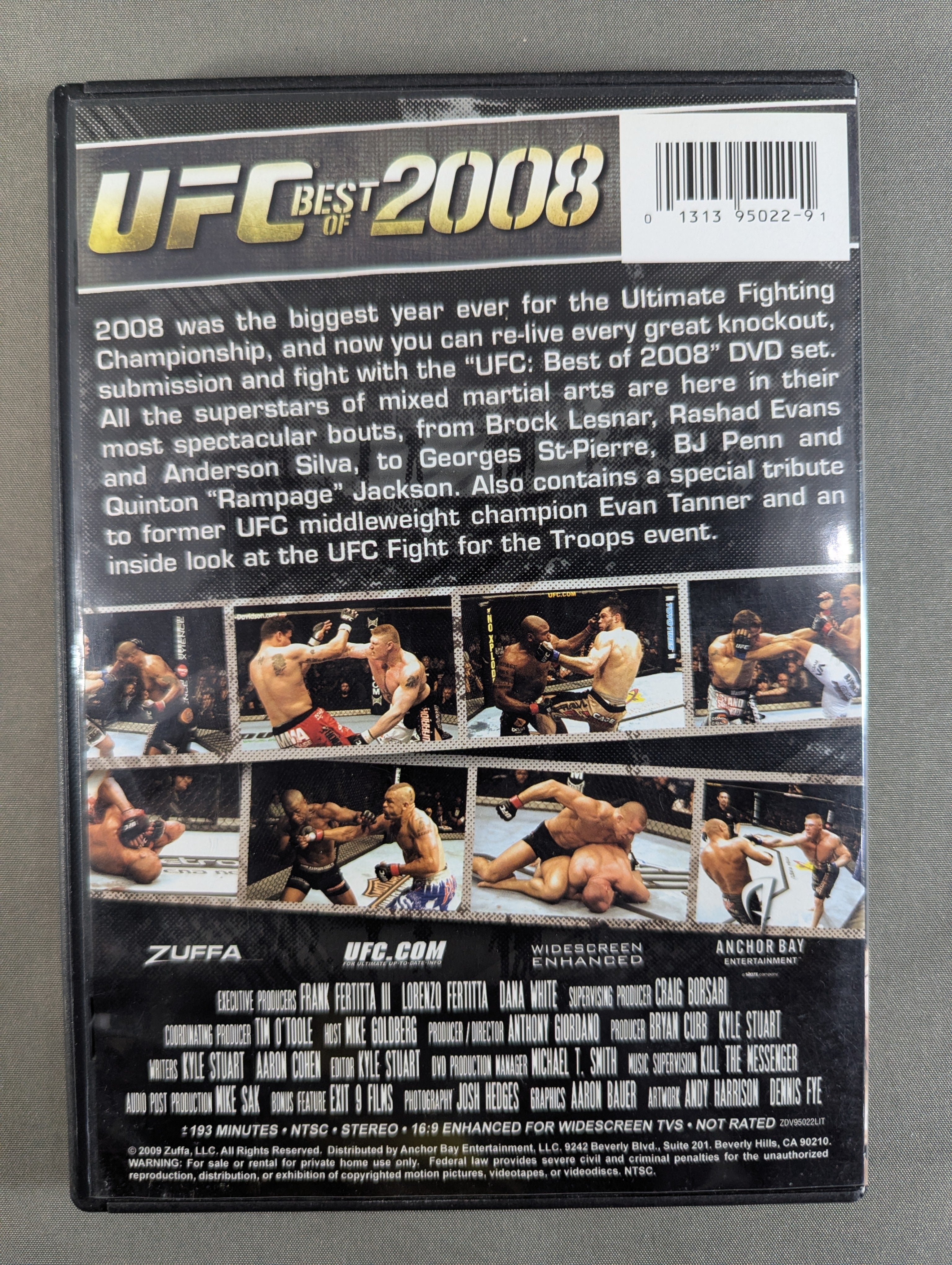 UFC BEST OF 2008 – 闘道館